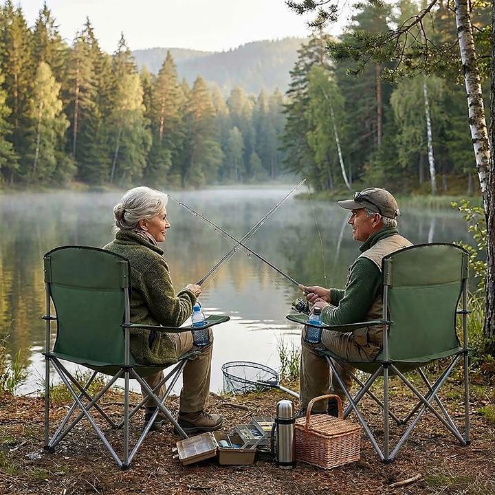 Image du produit Relaxdays 2 chaises camping