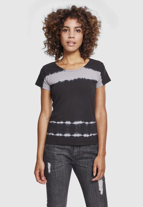 Produktbild Urban Classics Ladies Striped Tie Dye Tee (XXL)
