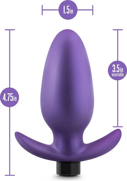 Produktbild Blush Anal Adventures Matrix Excelsior Silicone Anal Plug Ultrasilk Smooth Tapered Tip Widens Fillin