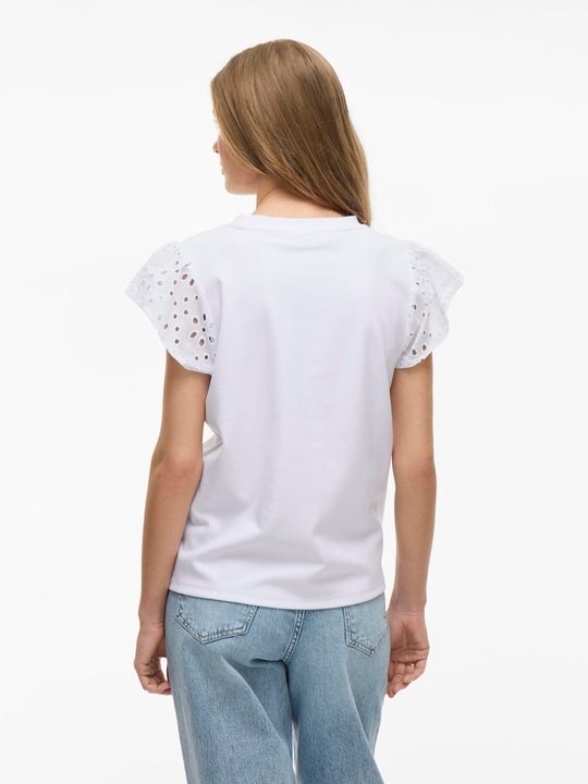 Actual product image Vila Rundhals Oberteil mit kurzen Ärmeln (S)