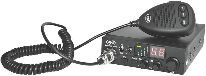 Productafbeelding PNI CB-radio Escort HP 8000L met instelbaar ASQ, 12V, 4W, slot, sigarettenaanstekeraansluiting i