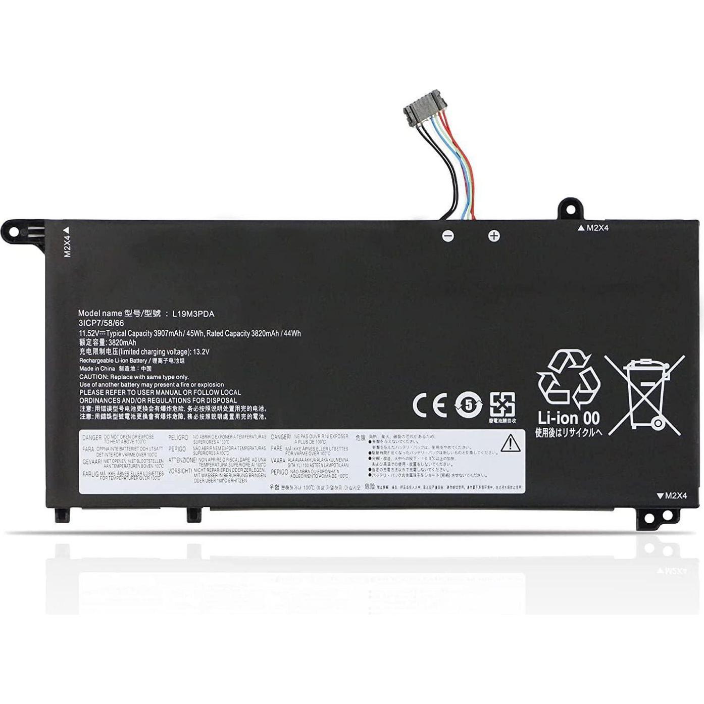 CoreParts Battery for Lenovo Notebook (3000 mAh), Notebook Akku, Schwarz