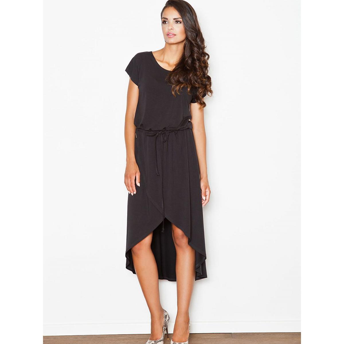 Figl, Damen, Kleider, Alltagskleid, Schwarz, (XL)