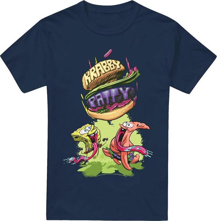 Image du produit Spongebob Squarepants - T-shirt KRABBY PATTY FROM THE SKY - Homme (L)