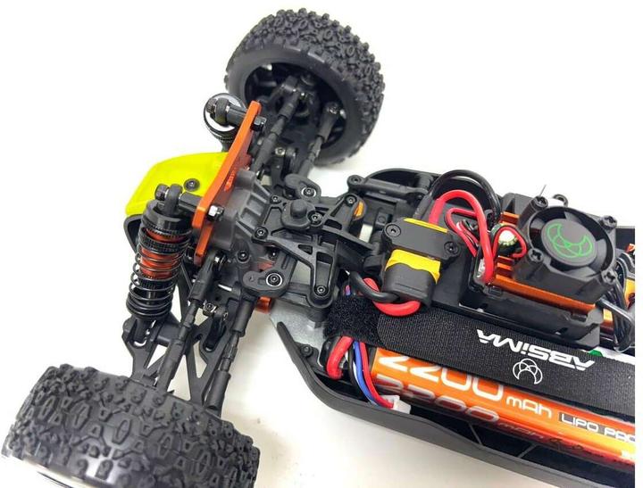 Actual product image Absima Buggy Neon Furry purple, 4WD, RTR, 1:12 (RTR Ready-to-Run)