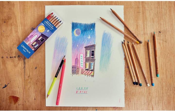Produktbild Caran d'Ache Luminance 6901 Oliver Jeffers Sonderedition (Mehrfarbig, 10 x)