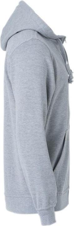 Image du produit Clique Basic Hoodie avec fermeture éclair sur toute la longueur (S)