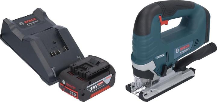 Image du produit Bosch Professional Bosch GST 18V-125 B Professional Scie sauteuse sans fil 18 V 125 mm Brushless + 1x batterie 4,0 Ah