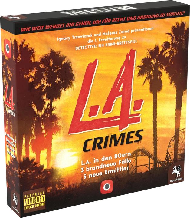 Actual product image Pegasus Detective: L.A. Crimes (German, 1 - 5 Players)