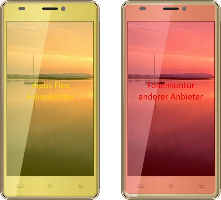 Produktbild Dipos Displayschutzfolie Full-Cover 3D (3 Stk., Cubot H3)