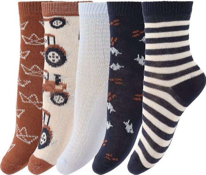 Image du produit Minymo Chaussettes imprimées Lot de 5 Tortoise Shell T. 35 - 38 (Pack de 5, 35 - 38)