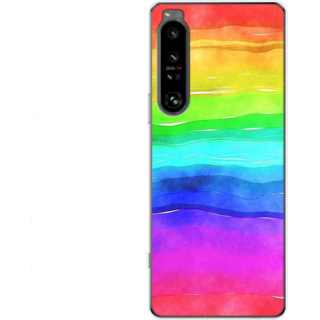 König Design Hülle Handy Schutz für Sony Xperia 1 IV Case Cover Tasche Bumper Etuis TPU Neu (Sony Xperia 1 IV), Smartpho...