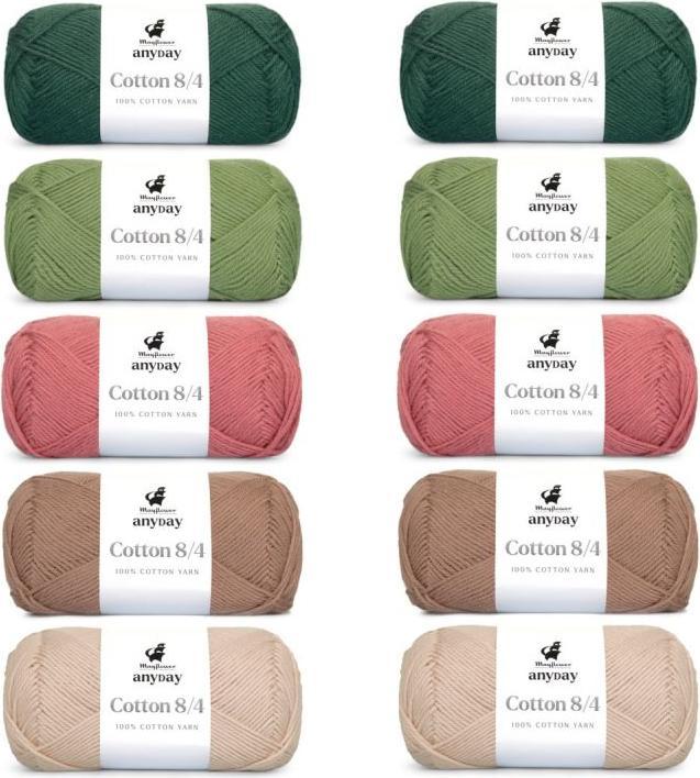 Myflower Anyday Cotton 8/4 Colorbag (170 m)