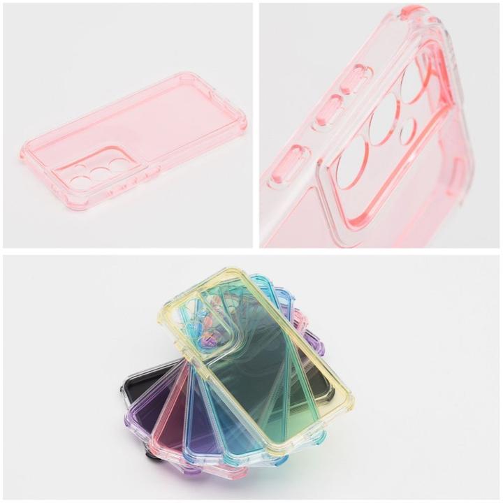 Produktbild OEM Back panel cover MATRIX CLEAR Case for SAMSUNG S24 FE powder pink (Samsung Galaxy S24 FE)