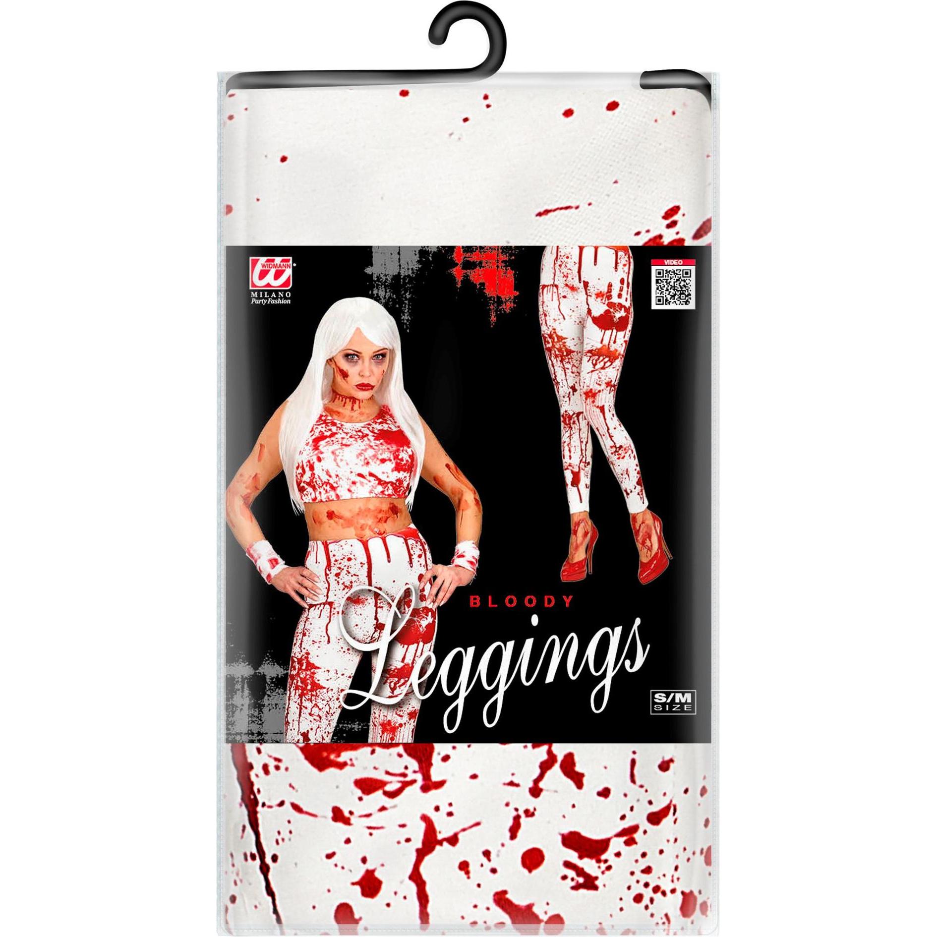 Thumbnail - Widmann Blutverschierte Leggings - 75 Den, L/Xl