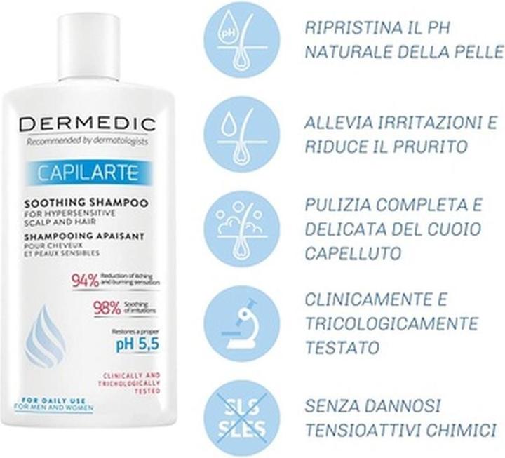 Produktbild Dermedic Capilarte (300 ml, Flüssiges Shampoo)
