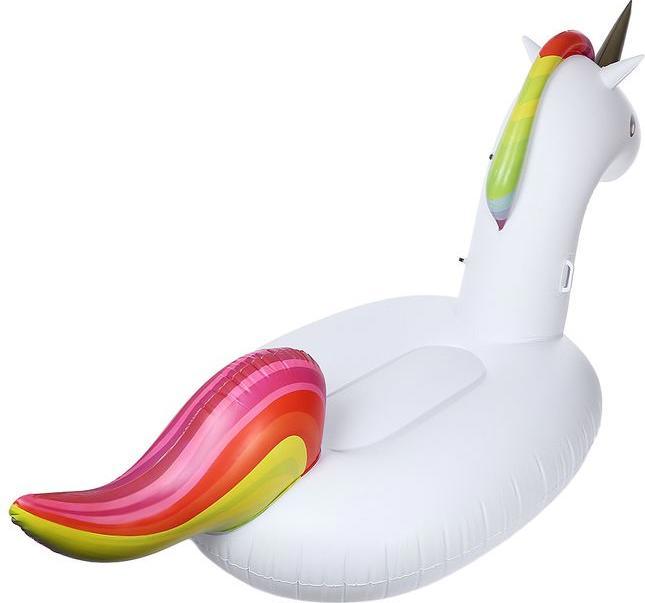 Actual product image MU Classic Inflatable Baby Unicorn Air Mattress