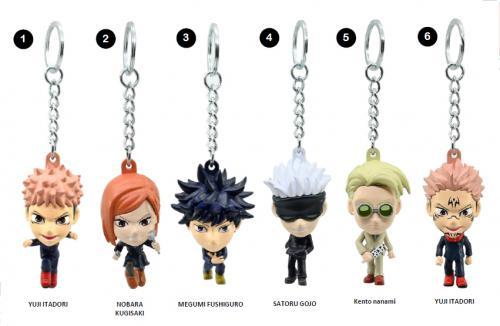 Actual product image YuMe Jujutsu Kaisen Pocket Hero Schlüsselanhänger Blind Box Display (12)
