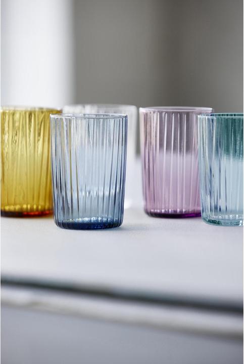 Immagine prodotto Bitz Bicchiere Kusintha 280 ml, 4 pezzi, Blu scuro (0.28 l, 4x)