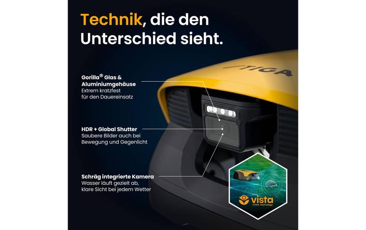 Produktbild Stiga Autonomer Mähroboter A6V inkl. Akku (600 m²)
