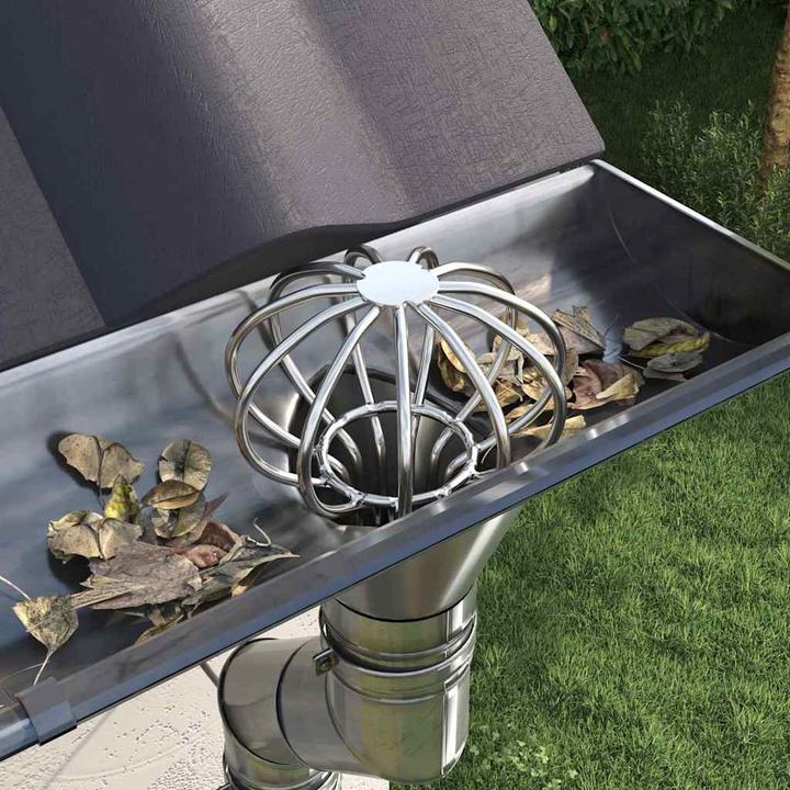 Produktbild vidaXL Dachrinnenblattschutz