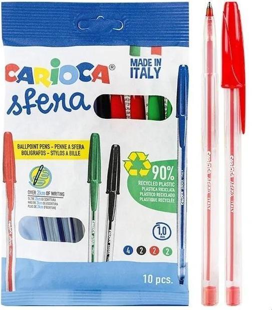 Carioca Sfera Stift 10 Farben (10x)