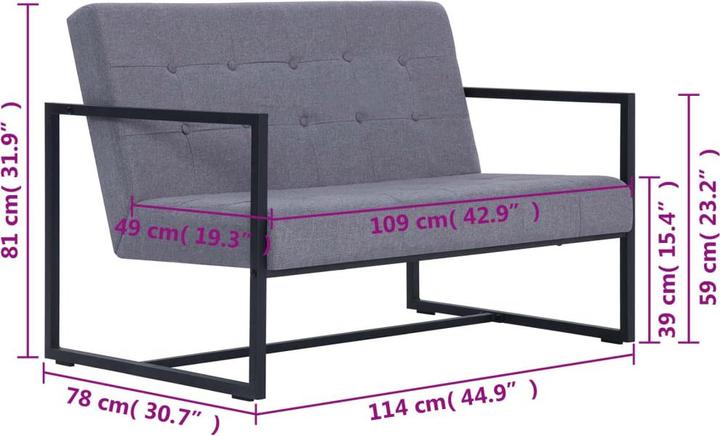 Produktbild vidaXL Sessel