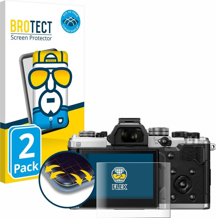 Produktbild BROTECT Fullscreen Schutzfolie Displayschutz Folie Klar Transparent (Displayschutz, OM-3)