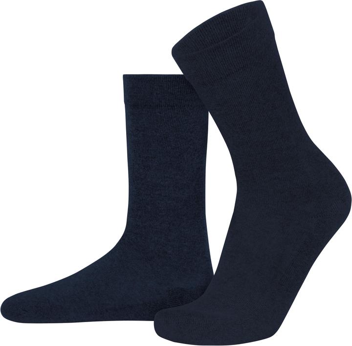 Actual product image Normani 6 pairs of health socks with comfort cuff and towelling sole - 9191 (pack of 6, 39 - 42)