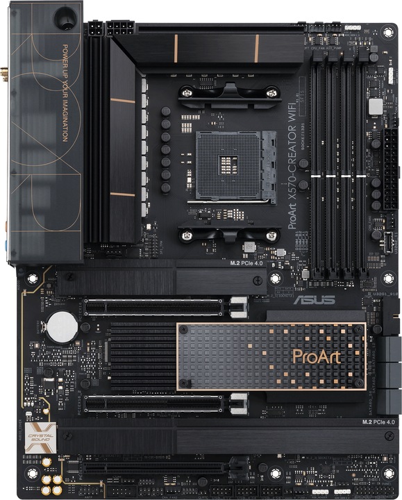 Image du produit ASUS ProArt X570-Creator WiFi (AM4, AMD X570, ATX)