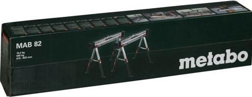 Image du produit Metabo Set de support de travail MAB 82 (98 cm, 116 cm)