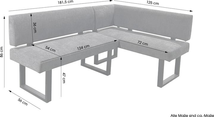 Image du produit ByLiving Vancouver (181.50 cm)