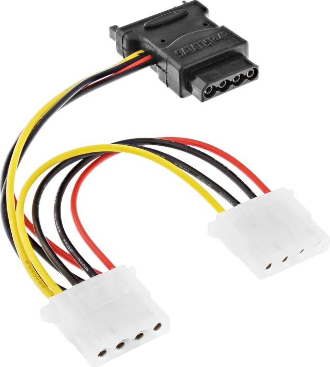 Immagine prodotto InLine Cavo adattatore di alimentazione SATA