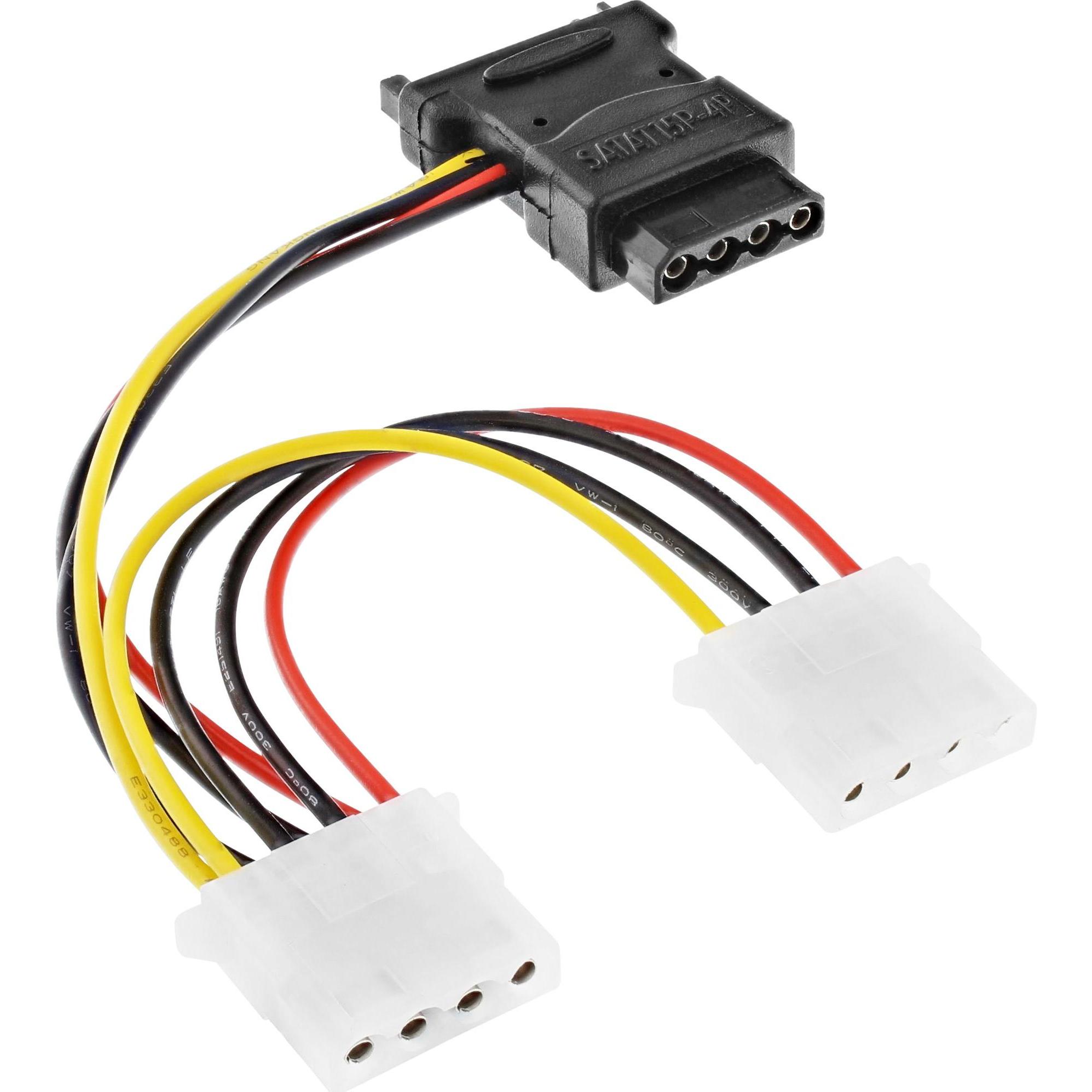 InLine SATA Stromadapterkabel, Interne Kabel (PC)