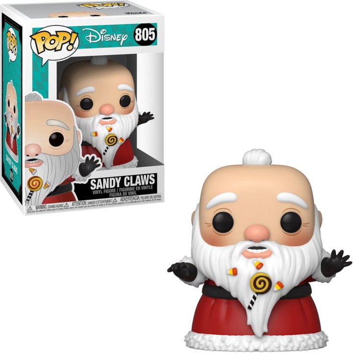 Actual product image Funko POP! - Nightmare Before Christmas: Sandy Claws