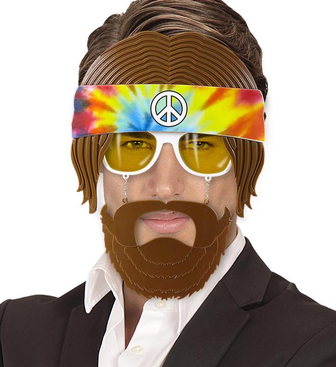 Produktbild Widmann Brille Hippie Mit Bart