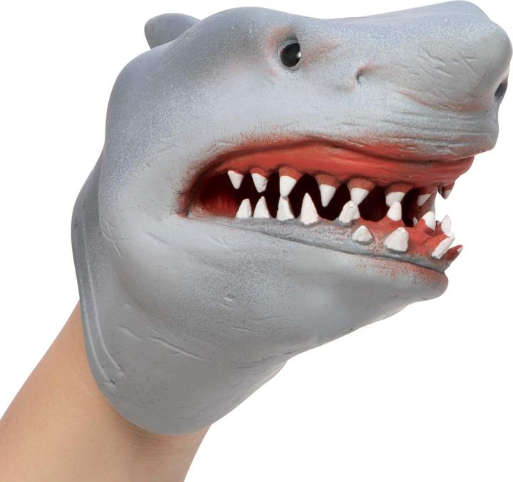 Actual product image Schylling Shark Hand Puppet
