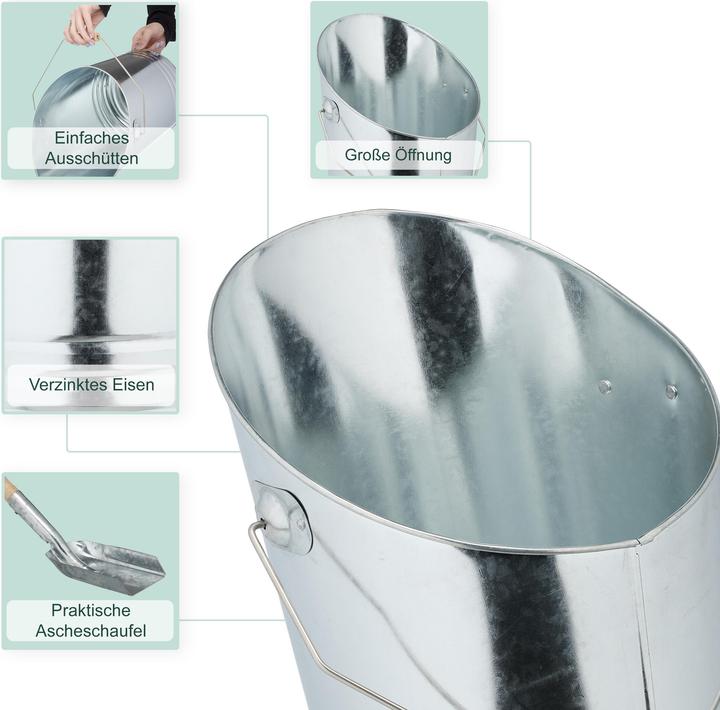 Actual product image Relaxdays Coal bin