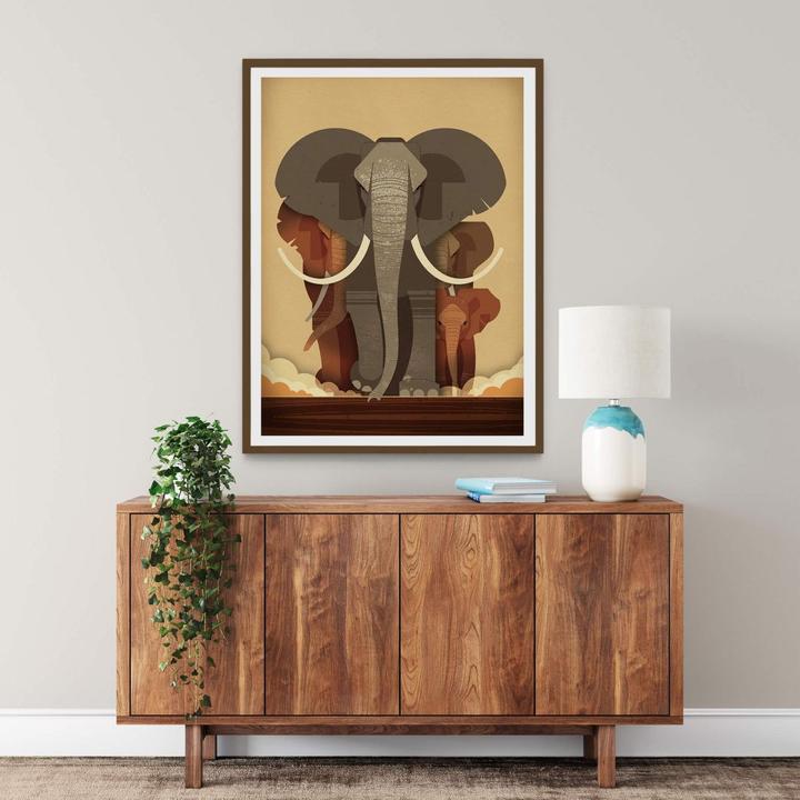 Produktbild Trenddeko Elephants (60 x 80 cm)