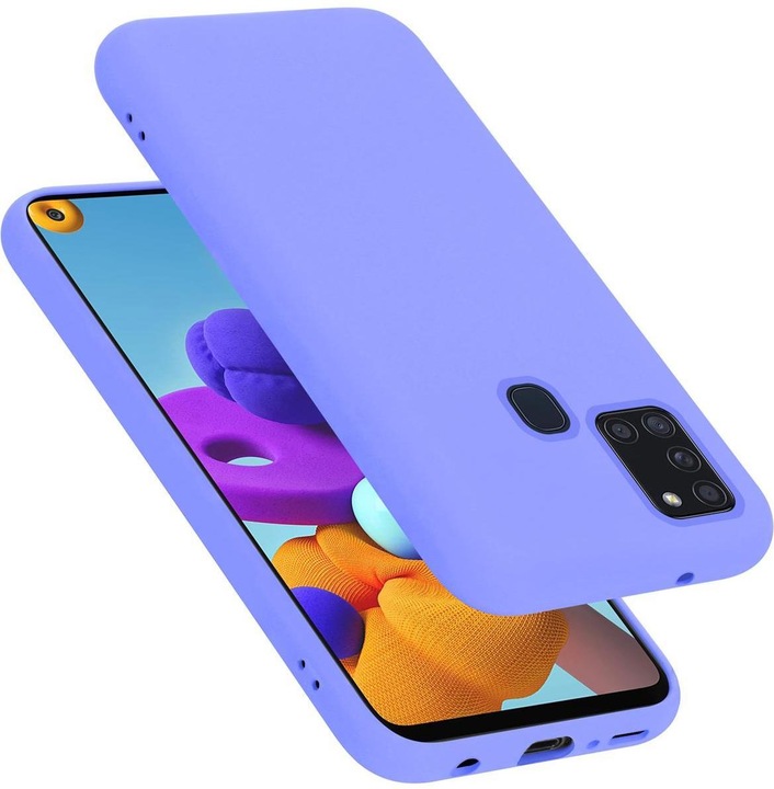 Produktbild Cadorabo TPU Liquid Silicone Case Cover (Samsung Galaxy A21s)