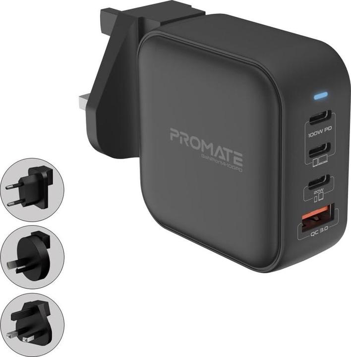 Produktbild ProMate GaNPort4-100PD (100 W, 4 Ports)