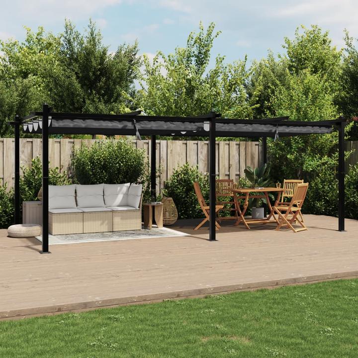 Produktbild vidaXL Gartenpavillon (600 cm, 300 cm)