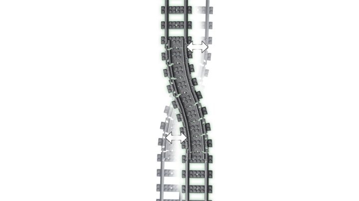 Actual product image LEGO Rails (60205, LEGO City)