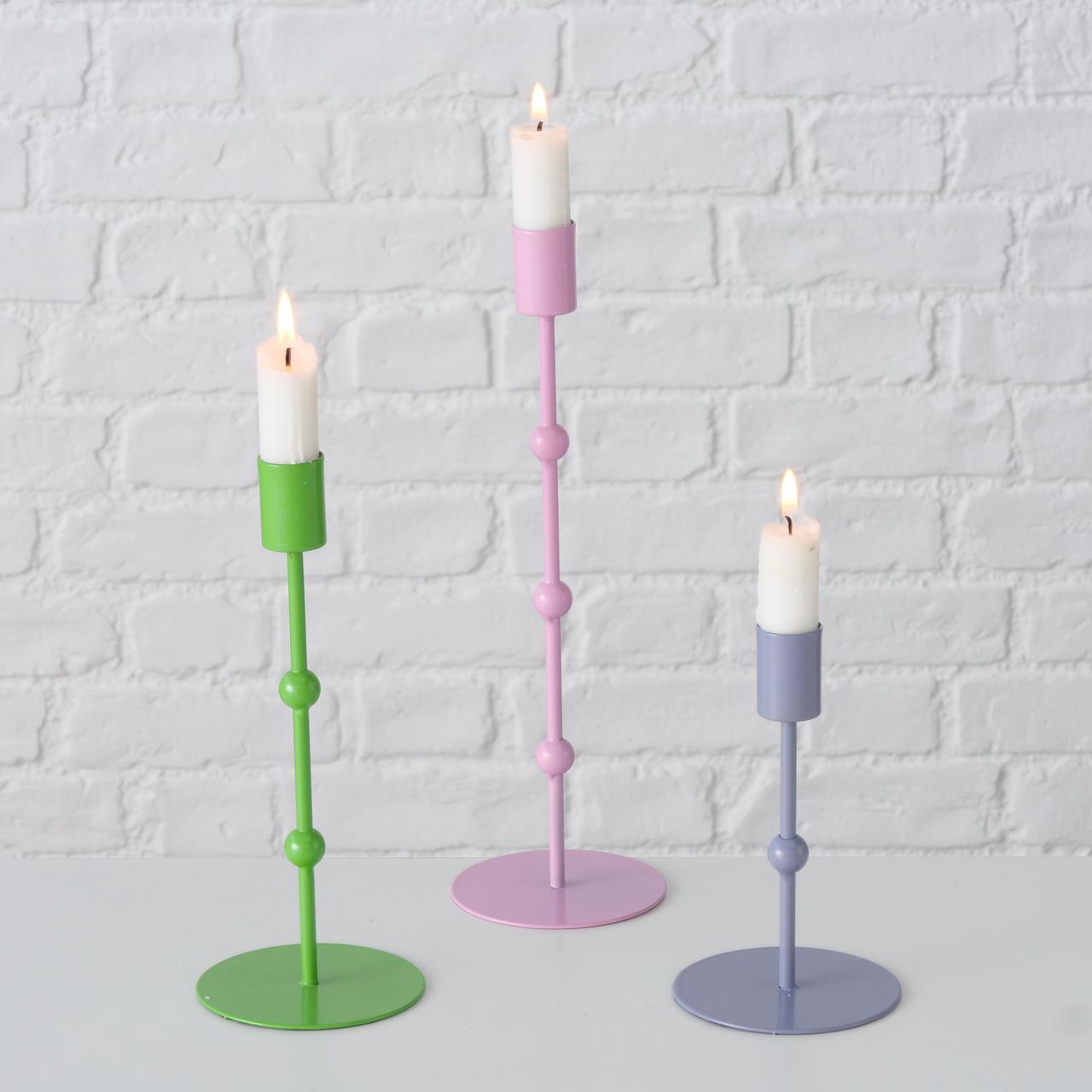 Thumbnail - Boltze Home, Kerzenständer, Kimberly (9 x 9 x 22 cm)