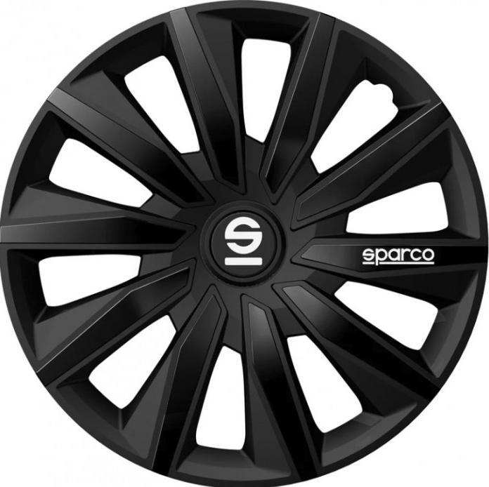 Sparco Set of 4 hub caps - wheel trims Milano Design (15")