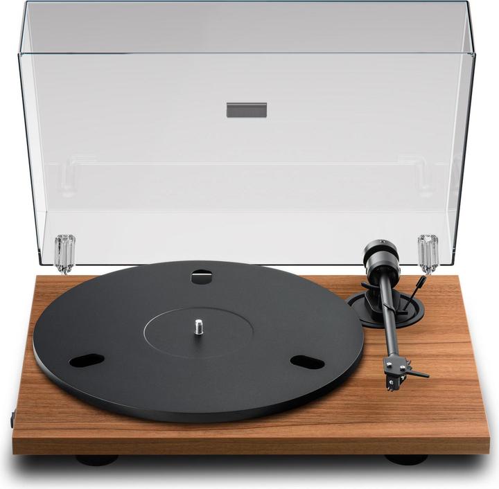 Immagine prodotto Pro-Ject E1.2 + Pick It MM E - Walnuss / Plattenspieler / Gurt / Cinch-Kabel 1,23 m (Manuale)