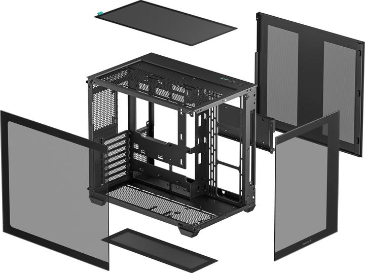 Produktbild Deepcool CG530 (schwarz, Tempered Glass x 2) (ATX)