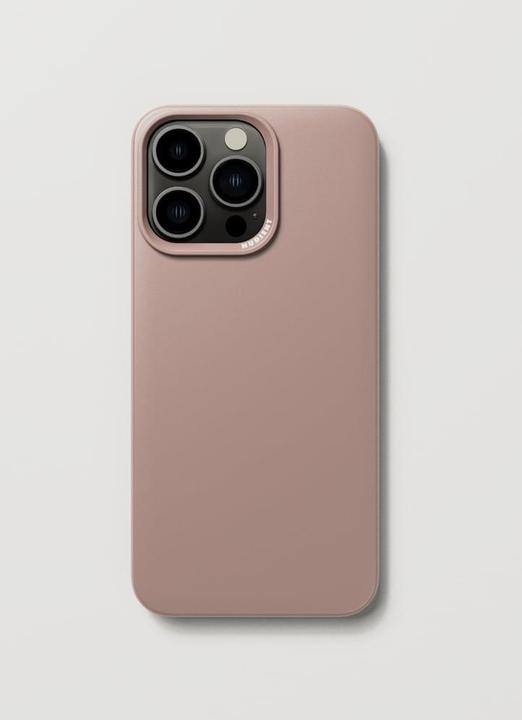 Actual product image Nudient Back Cover Thin Case Magsafe iPhone 15 Pro Max Dusty Pink (Apple iPhone 15 Pro Max)