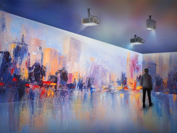 Immagine prodotto Viewsonic LS711HD 1080P 4200AL 3.000.000:1 CONTRASTO SUPERCOLORE (Full HD, 4200 lm, 0.521:1)