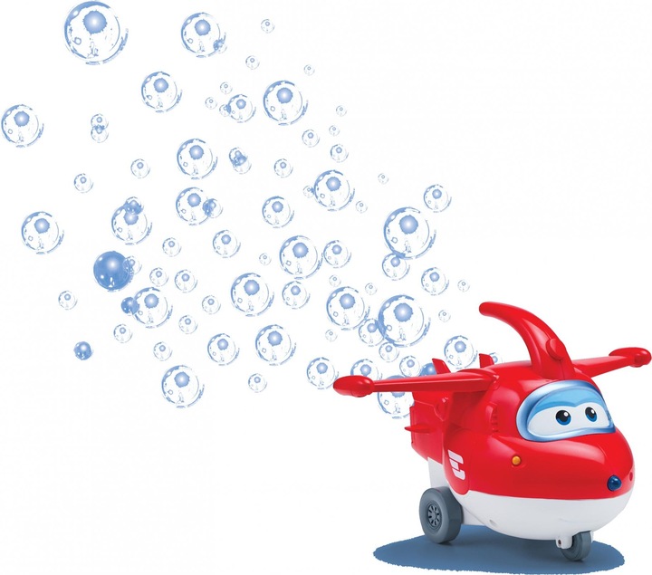 Actual product image Super Wings Soap bubble device Jett